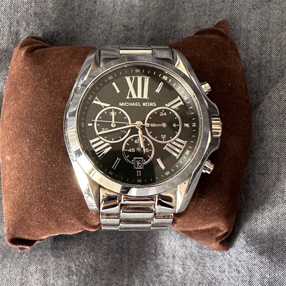 Michael Kors Silver Chronograph Watch